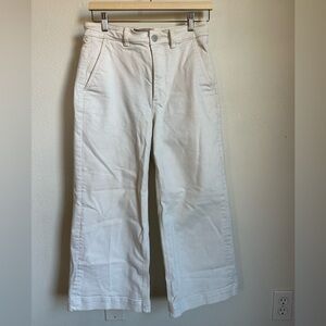 Everlane Wide Leg Crop Pants